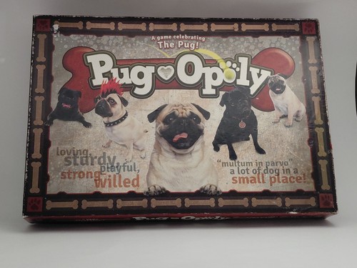 Pugopoly monopoly pug dog - pug,
