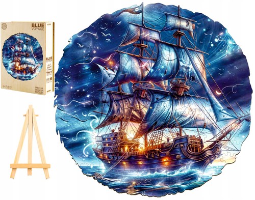 Wooden jigsaw puzzle 300 - wooden, pcs