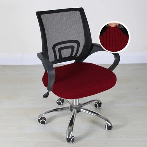 Velvet office chair seat - velvet,