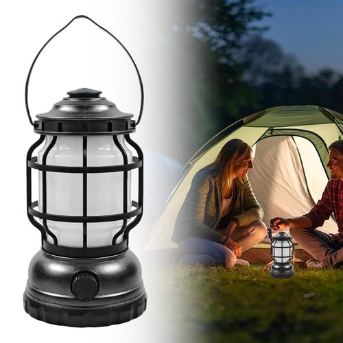 Retro led camping lantern - retro,