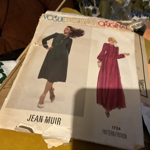 Vogue 1724 jean muir 1970 - vogue,