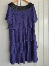 Jacques Vert purple chiffon