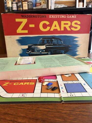 Rare waddingtons z cars - waddingtons, z-cars