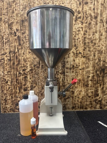 Manual liquid filling - manual, machine