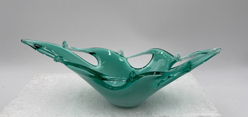 Vintage murano green - green, glass