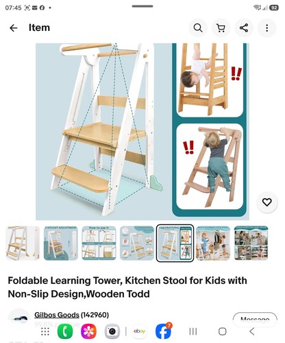 Foldable learning tower - foldable,