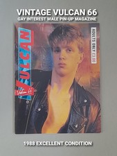 VINTAGE VULCAN MAGAZINE ISSUE 66 (GAY INTEREST) c.1988 EXCELLENT CONDITION