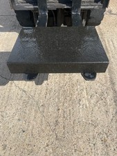 QUALITY BLACK GRANITE STEP/KERB WITH BULLNOSE EDGE - 600x450x90MM - BARGAIN!
