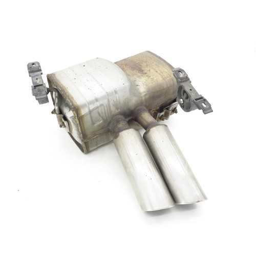 Rear exhaust silencer left - rear,