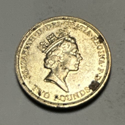 1986 two pounds - two, (£2)