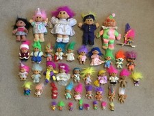 Vintage 1980’s/1990’s bundle of 43 Trolls by Russ, Dam and other makes 