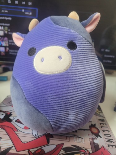Ingred the purple - purple, cow