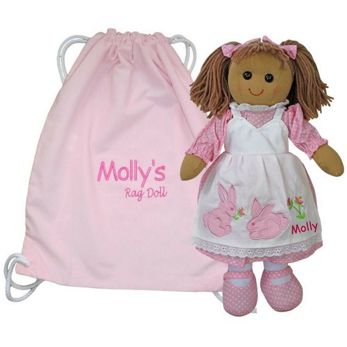 Personalised rag doll - rag, baby's