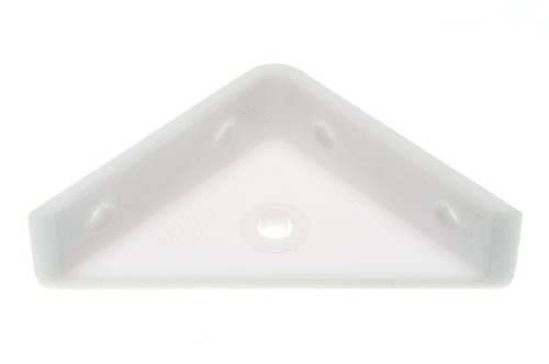 White plastic corner - x,