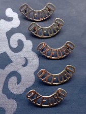 Five oxford white metal - oxford,