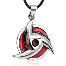 Naruto Sharingan Necklace New Anime Accessories Akatsuki Itachi Sasuke Uchiha