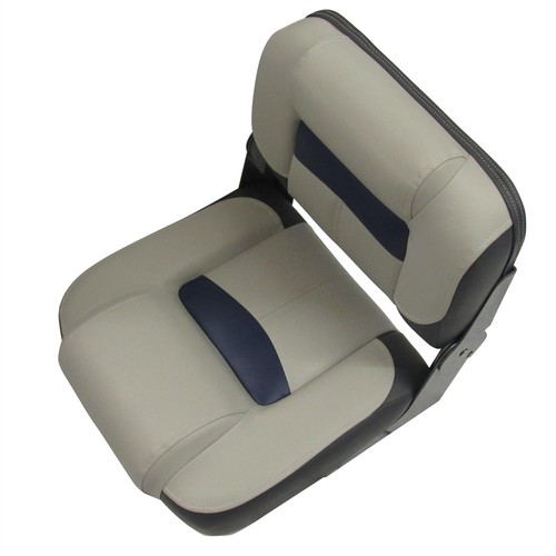 Folding boat seat blue - seat,