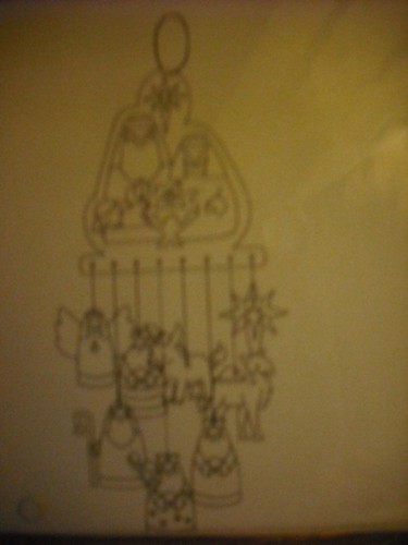 Hanging christmas nativity - ,