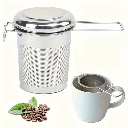 Stainless steel mesh tea - steel,