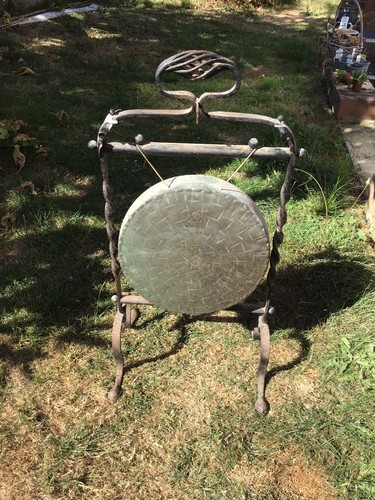 Large burmese gong - burmese, in