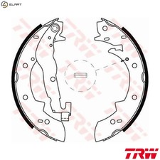 BRAKE SHOE SET GS6237 FOR BMW