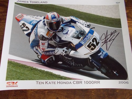 James toseland signed ltd - james, ed