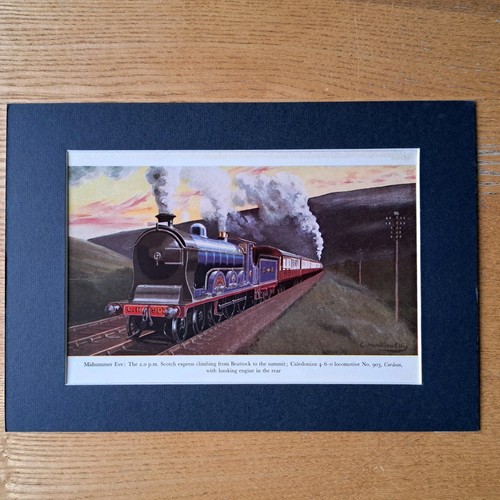 Caledonian railway 0 loco - 4-6-0,
