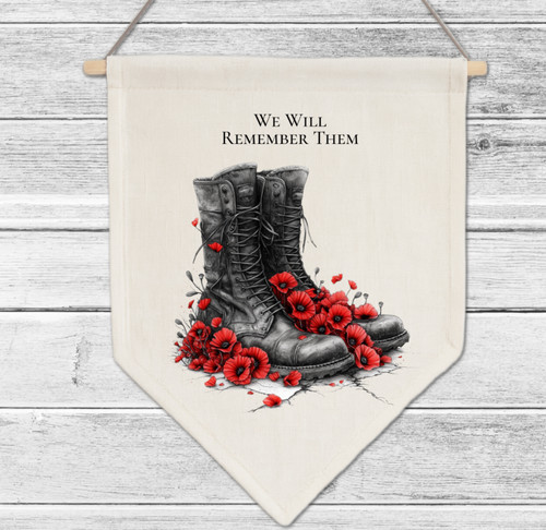 Remembrance day poppy flag - remembrance,
