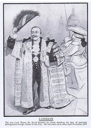Sir david burnett caricature - david,