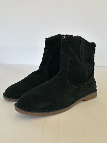 Ugg black shearling lined boot - ugg, shearling-lined