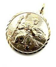 9ct Gold Saint Christopher