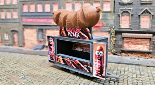 Gauge funfair stall wurst - gauge,