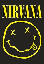 Nirvana smiley large fabric - smiley,