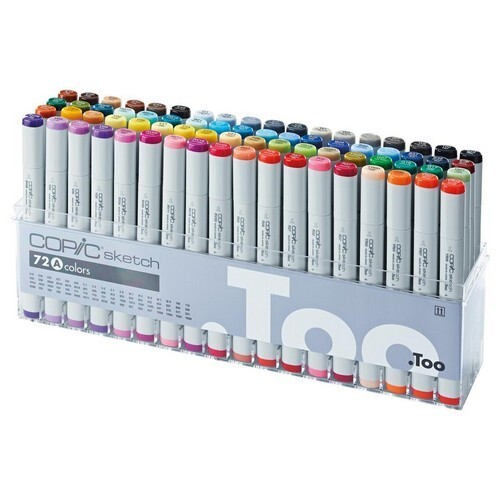 Copic sketch piece - sketch, set