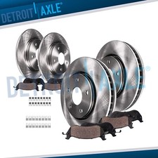 Front Rear Disc Rotors Brake