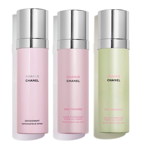 Chanel chance body mist - chance,