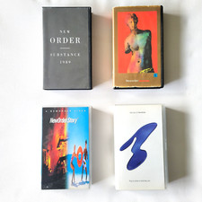 4 x NEW ORDER VHS VIDEO TAPES