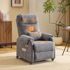 Recliner Armchair with Wheels