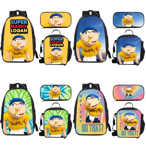Jeffy puppet backpack school - puppet,