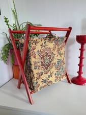 Vintage wooden folding rack - wooden,