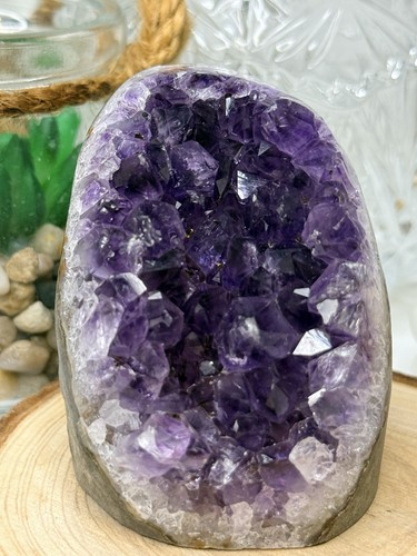 Natural amethyst cluster - natural,