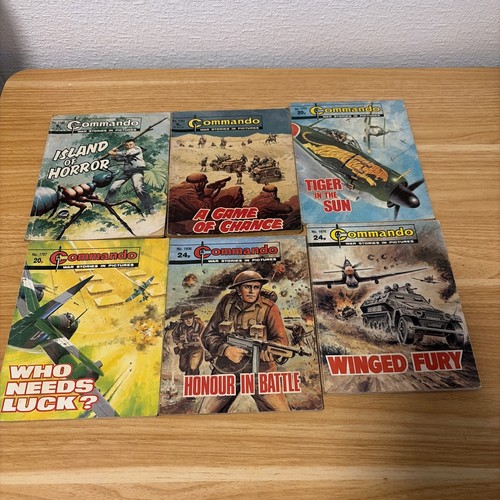 Commando war comics - war, x