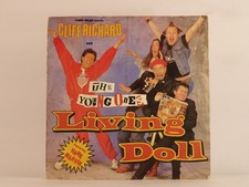 CLIFF RICHARD LIVING DOLL (108) 2 Track 7" Single including Picture Sleeve WEA