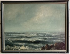 VINTAGE OIL PAINTING Mid