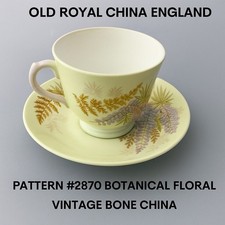Old Royal China Cup & Saucer
