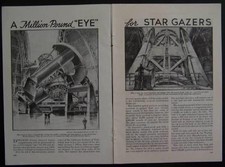 1937 mount palomar - palomar, telescope