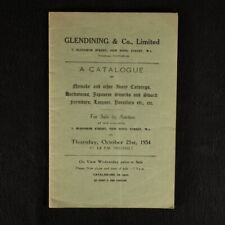 1954 A Catalogue Of Netsuke