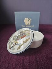 Vintage Wedgwood Chinese Legend Fluted Round Box R4838 5089 BOXED
