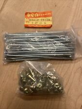 Genuine Suzuki RM80 Rear Wheel Spoke And Nipple Set 65320-20300 NOS