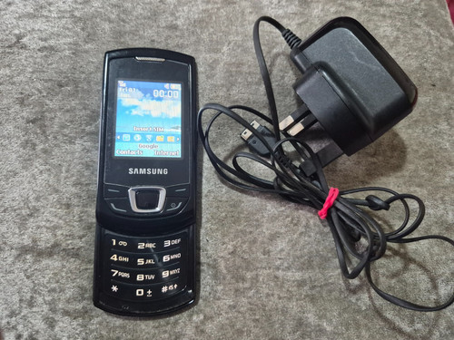 Samsung e2550 black slide - gt-e2550,